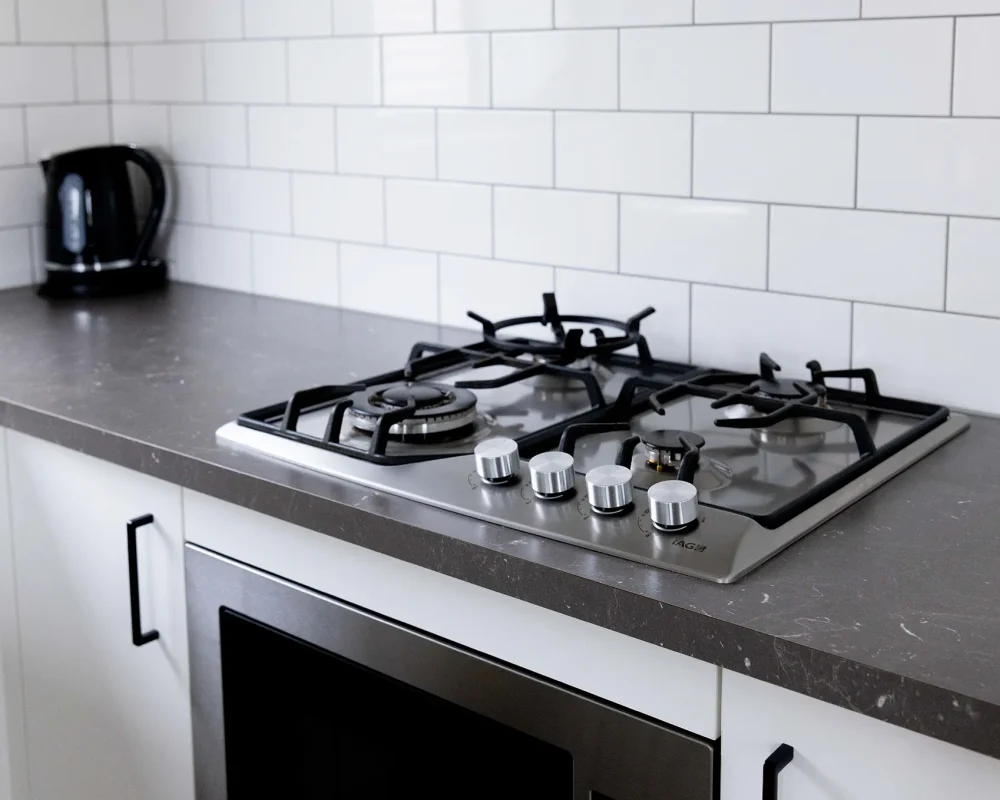 2 bedroom deluxe cabin kitchen 1